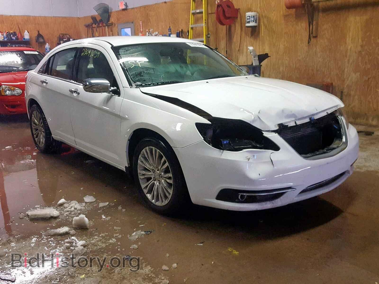 Фотография 1C3CCBCB6CN308542 - CHRYSLER 200 2012