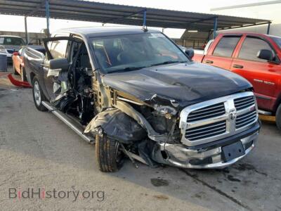 2016 RAM 1500 SLT, черный — VIN 3C6RR6LT5GG321955, Copart