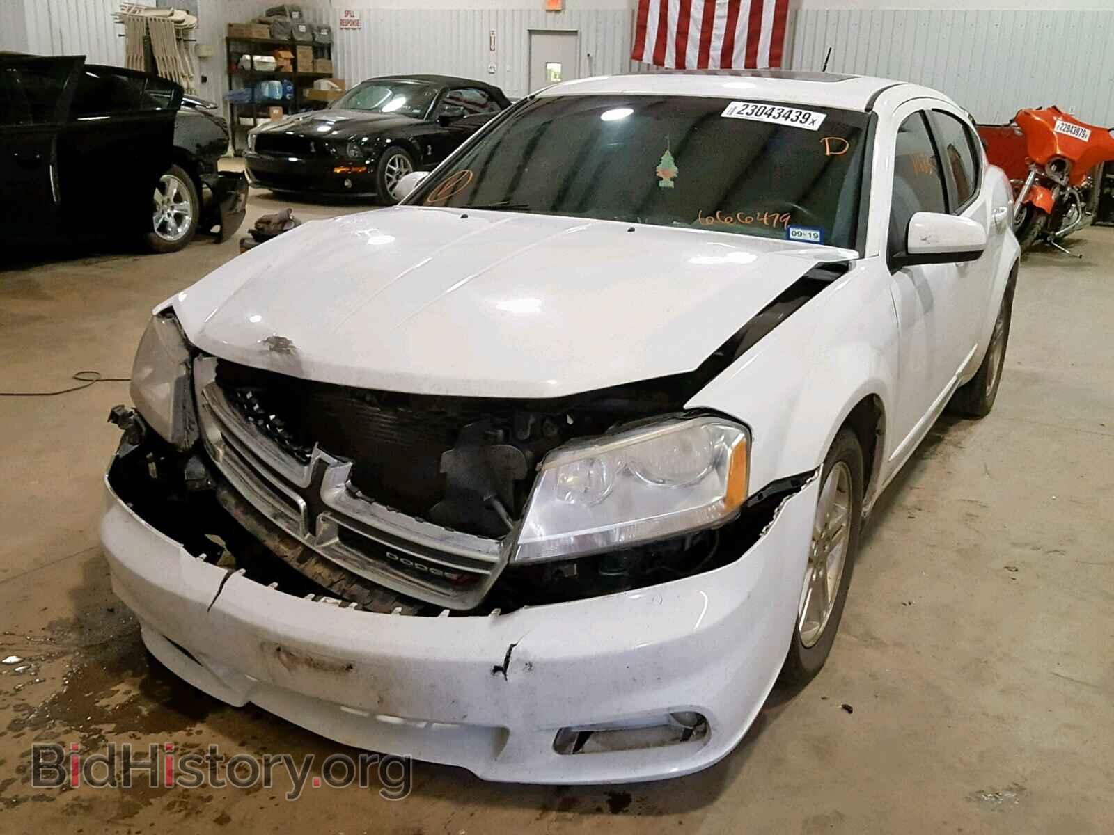 2013 DODGE AVENGER - VIN: 1C3CDZCG2DN666479 - Фото 2