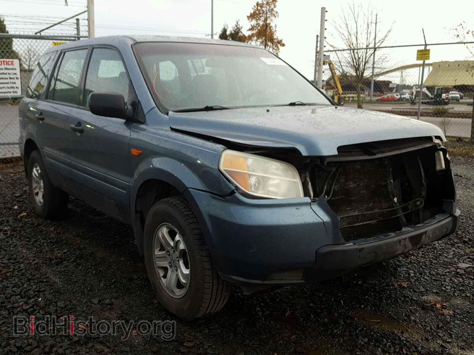 Фотография 2HKYF181X6H561046 - HONDA PILOT 2006