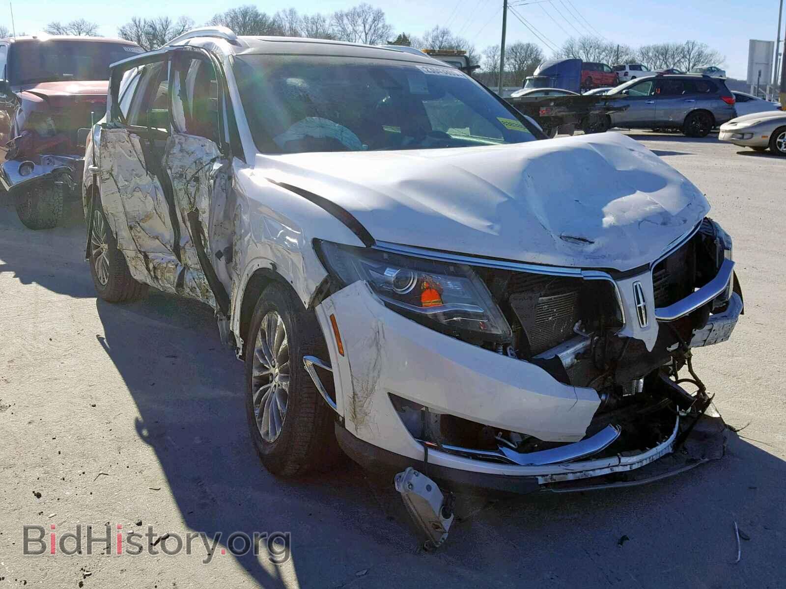 Фотография 2LMTJ6KR2GBL41840 - LINCOLN MKX SELECT 2016