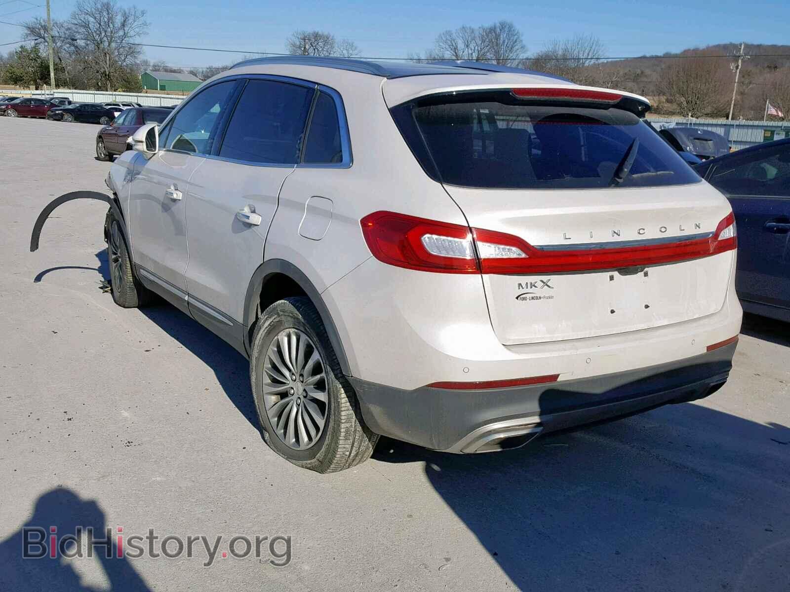 2016 LINCOLN MKX SELECT - VIN: 2LMTJ6KR2GBL41840 - Фото 3