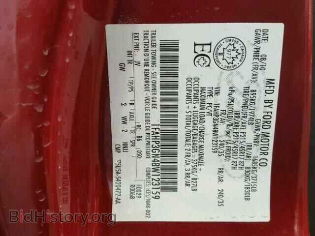 2011 FORD FOCUS - VIN: 1FAHP3GN4BW123159 - Фото 10