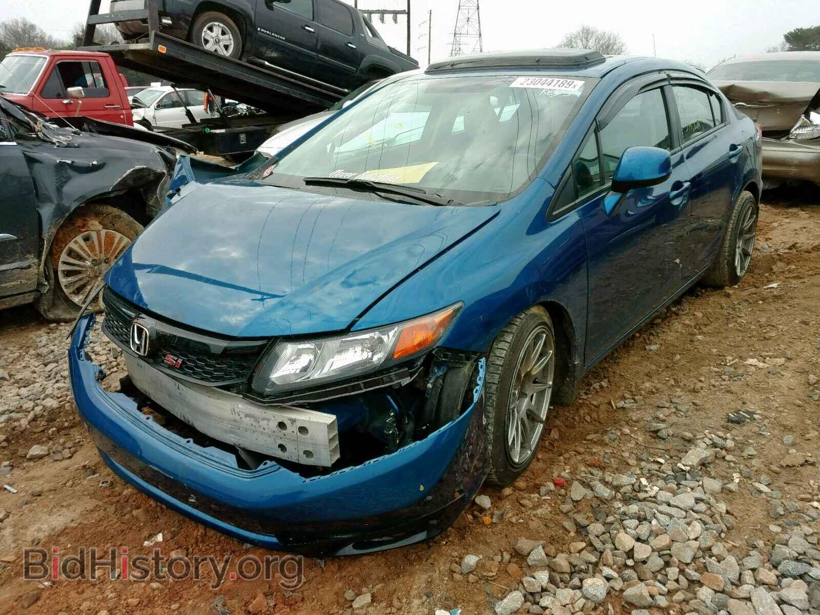 2012 HONDA CIVIC - VIN: 2HGFB6E55CH702084 - Фото 2