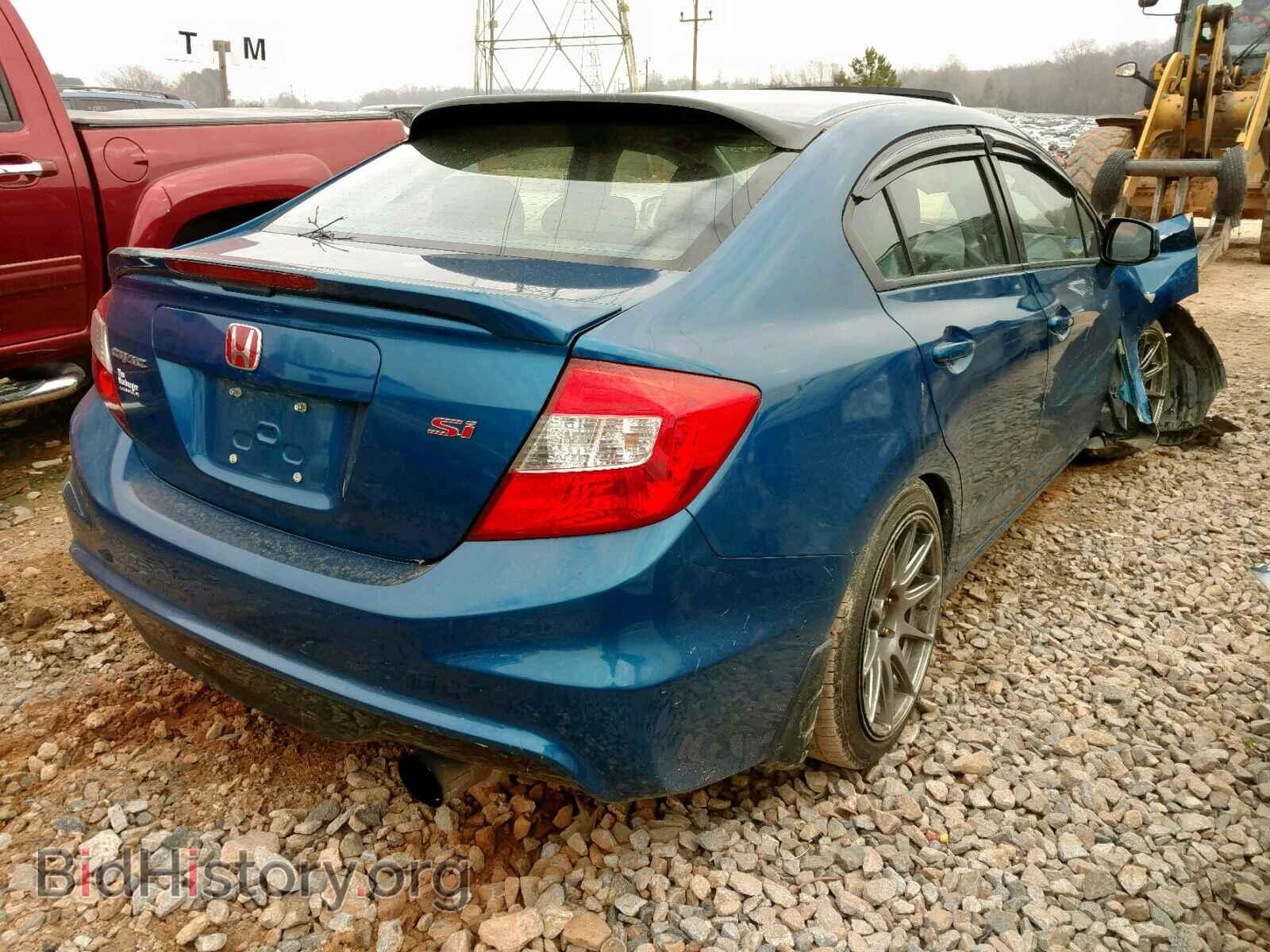 2012 HONDA CIVIC - VIN: 2HGFB6E55CH702084 - Фото 4