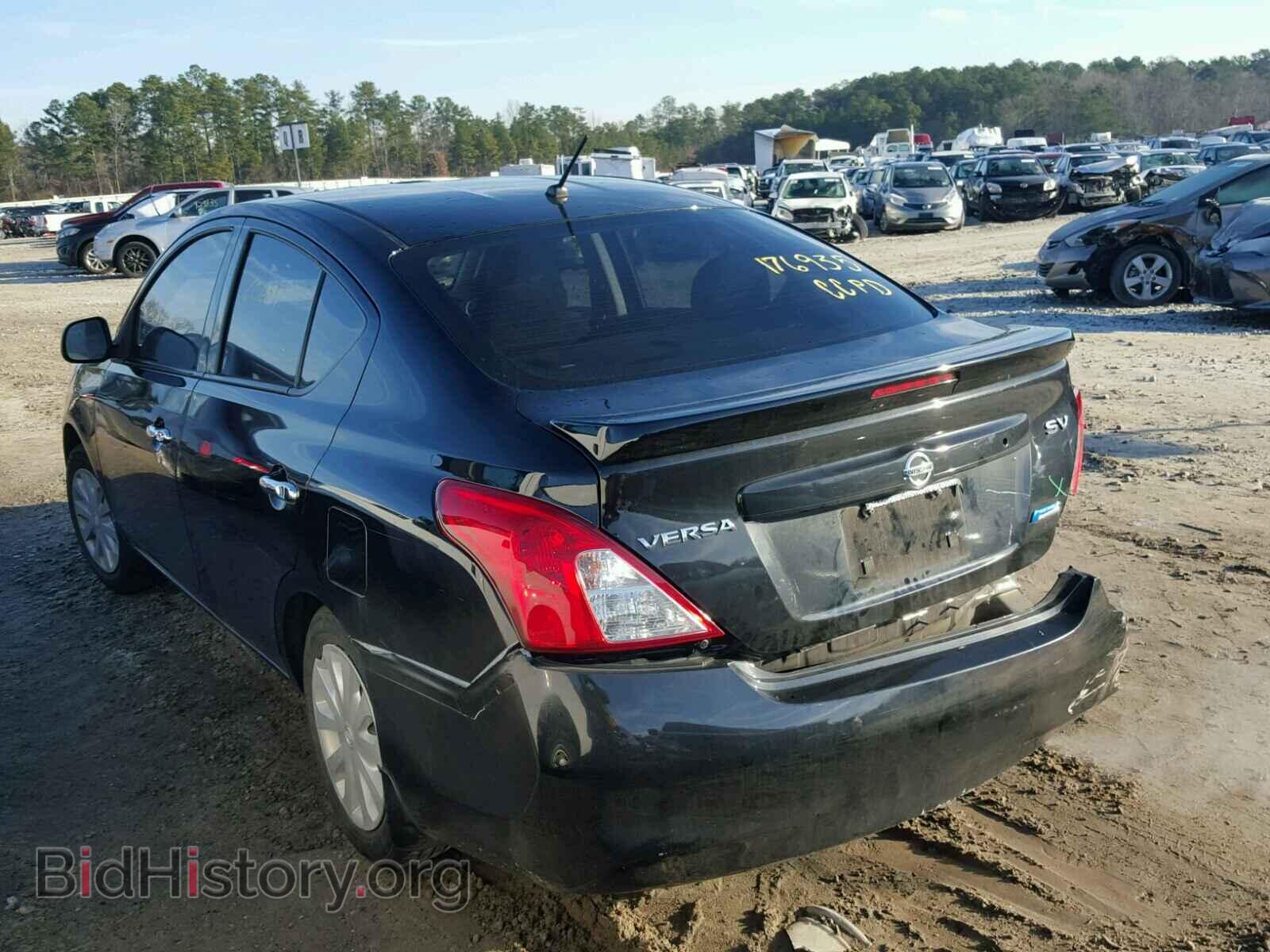 2014 Nissan VERSA (VIN 3N1CN7AP8EK462814) — фото 3 из 10