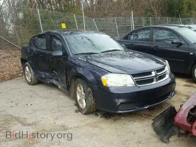 Фотография 1C3CDZCB2CN312822 - DODGE AVENGER 2012