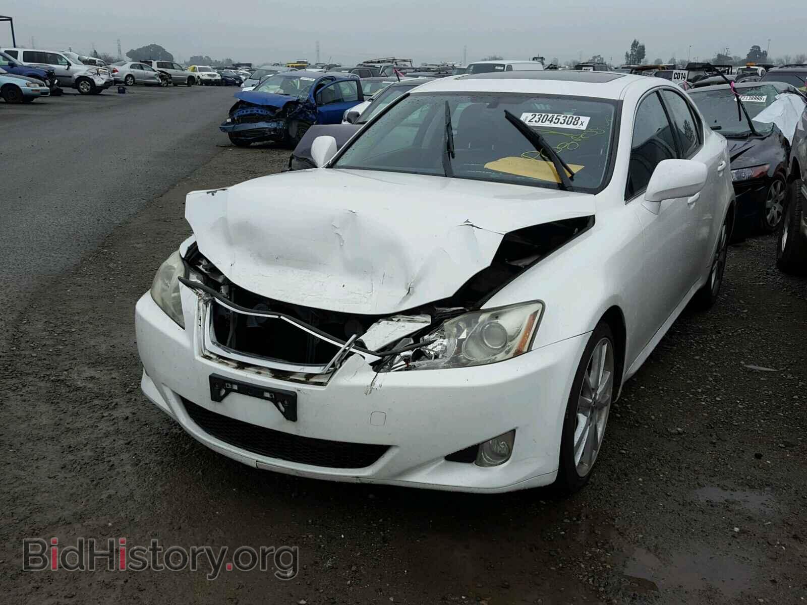 2008 LEXUS IS250 - VIN: JTHBK262585076558 - Фото 2
