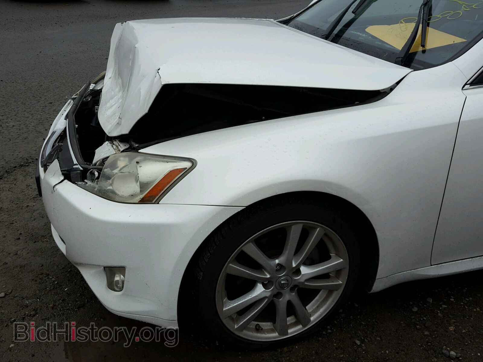 2008 LEXUS IS250 - VIN: JTHBK262585076558 - Фото 9