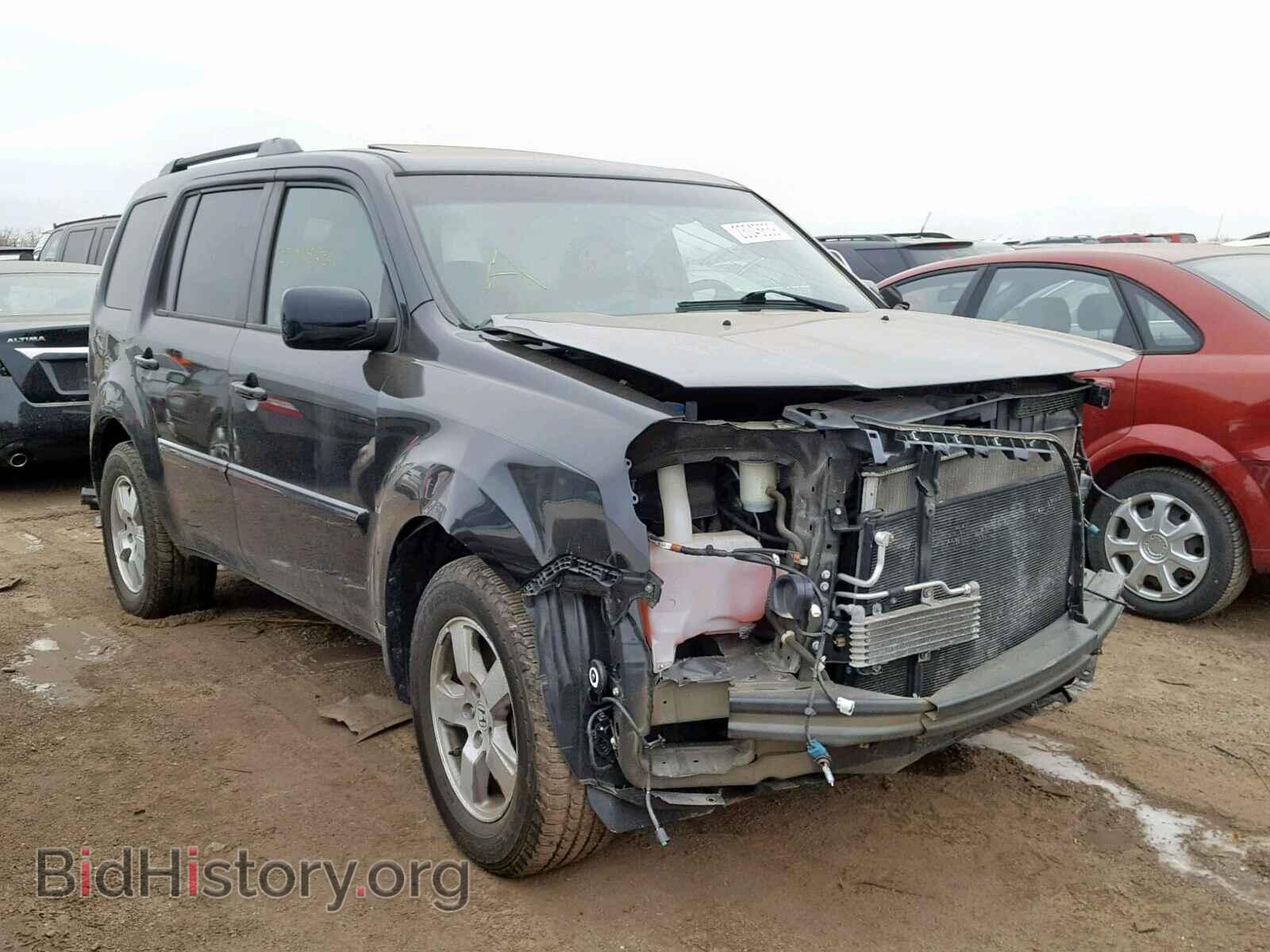 Фотография 5FNYF4H51BB062522 - HONDA PILOT EXL 2011