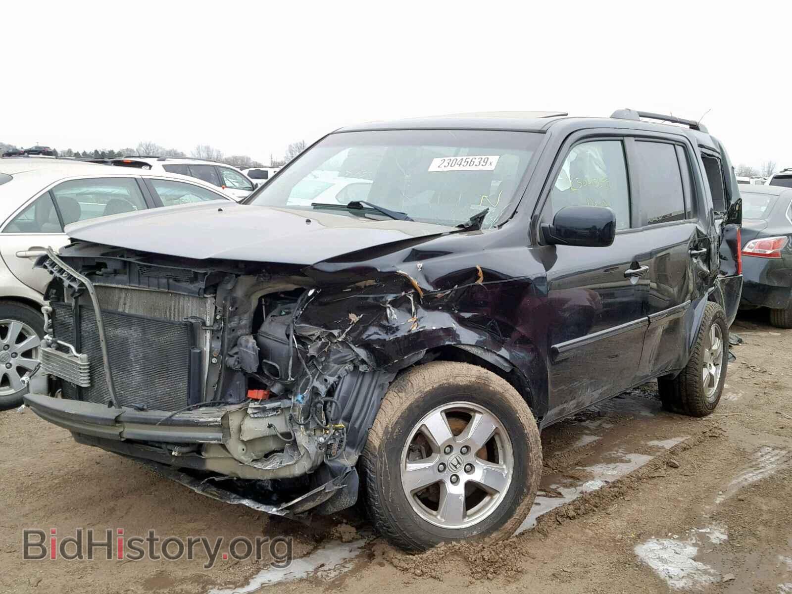 2011 HONDA PILOT EXL - VIN: 5FNYF4H51BB062522 - Фото 2