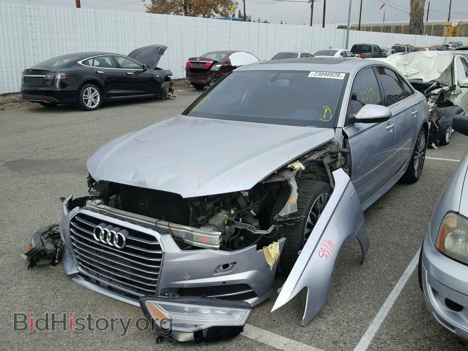 2016 AUDI A6 - VIN: WAUGFAFC7GN012564 - Фото 2
