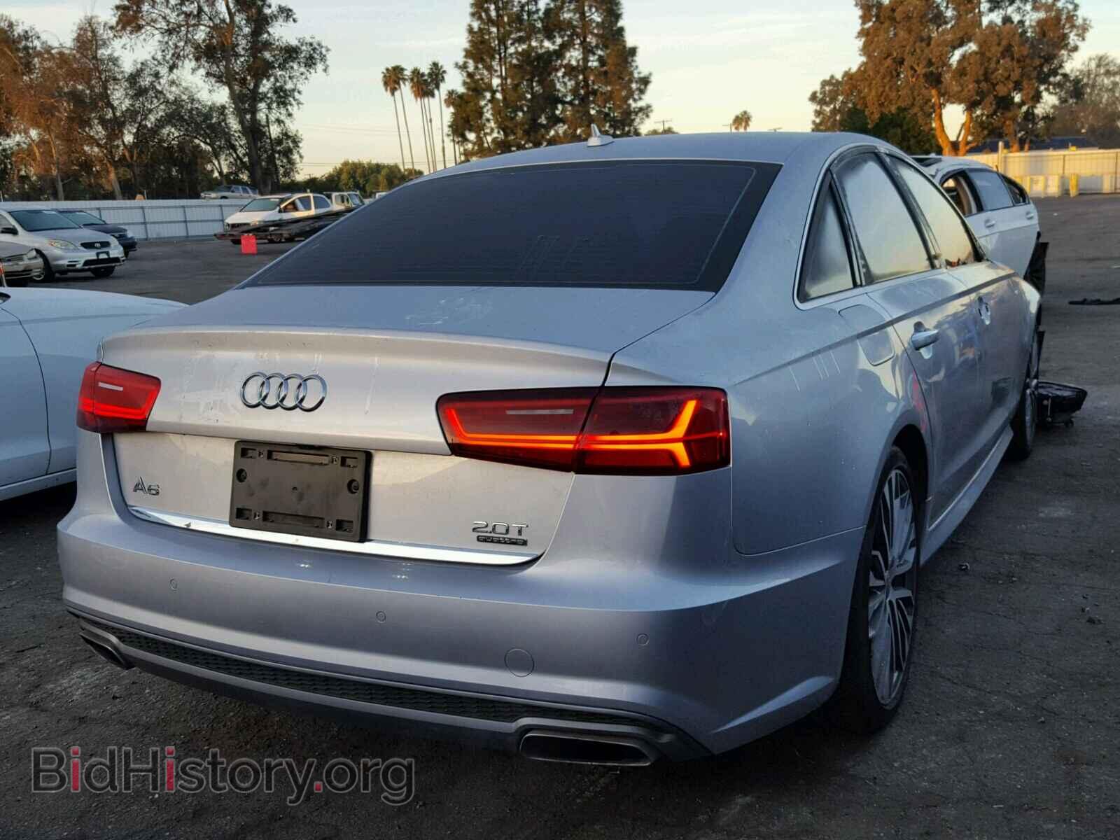 2016 AUDI A6 - VIN: WAUGFAFC7GN012564 - Фото 4