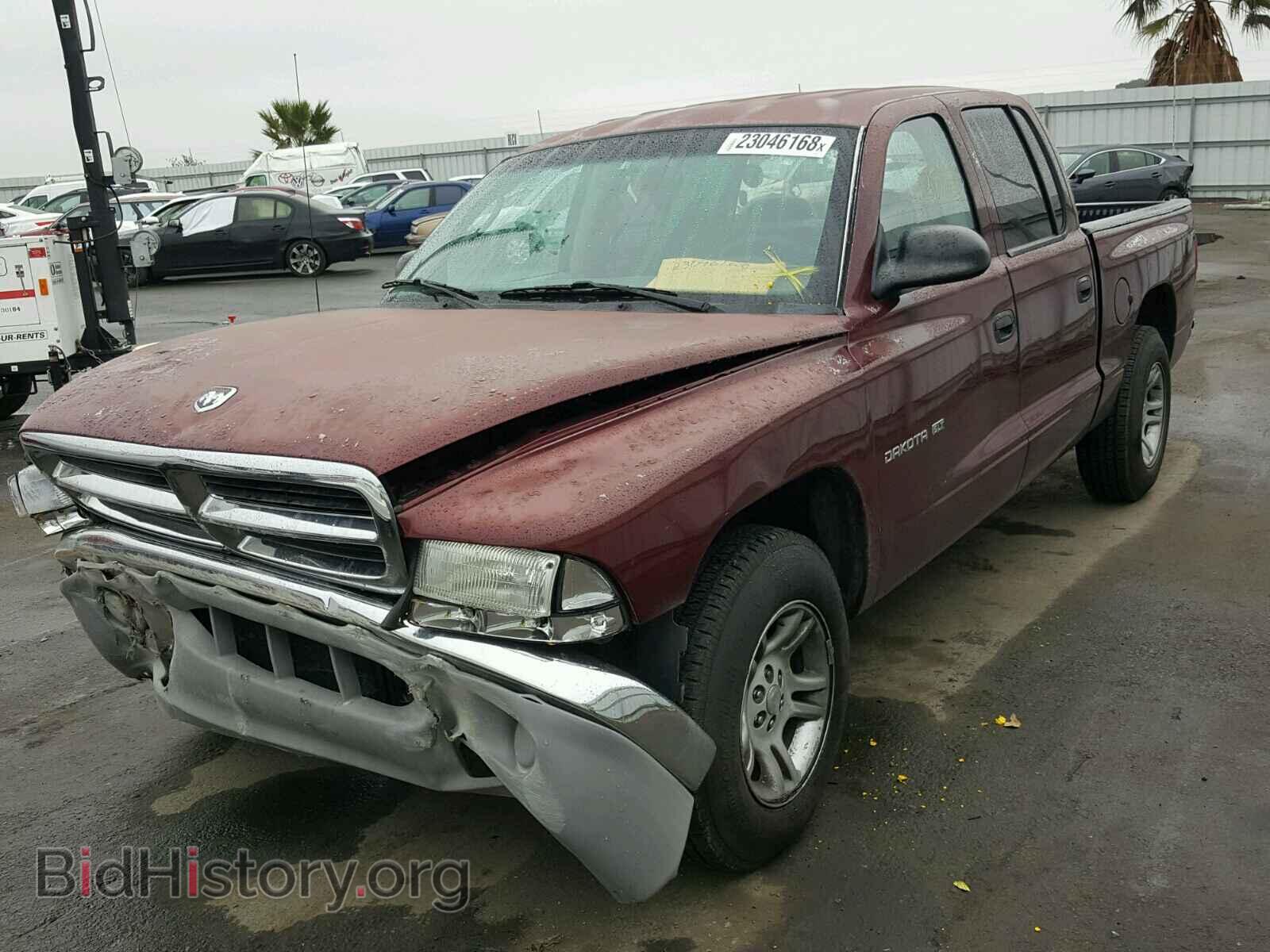 2001 DODGE DAKOTA - VIN: 1B7HL2AX21S338961 - Фото 2