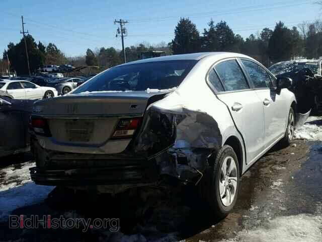 2014 HONDA CIVIC - VIN: 2HGFB2F50EH510372 - Фото 4