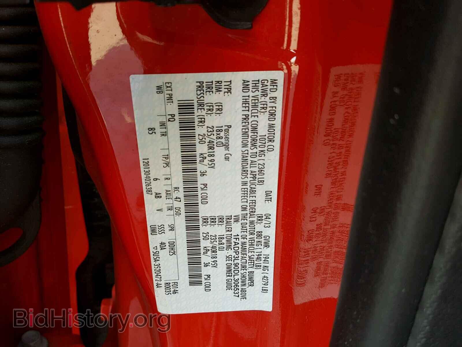 2013 FORD FOCUS - VIN: 1FADP3L90DL306537 - Photo 10