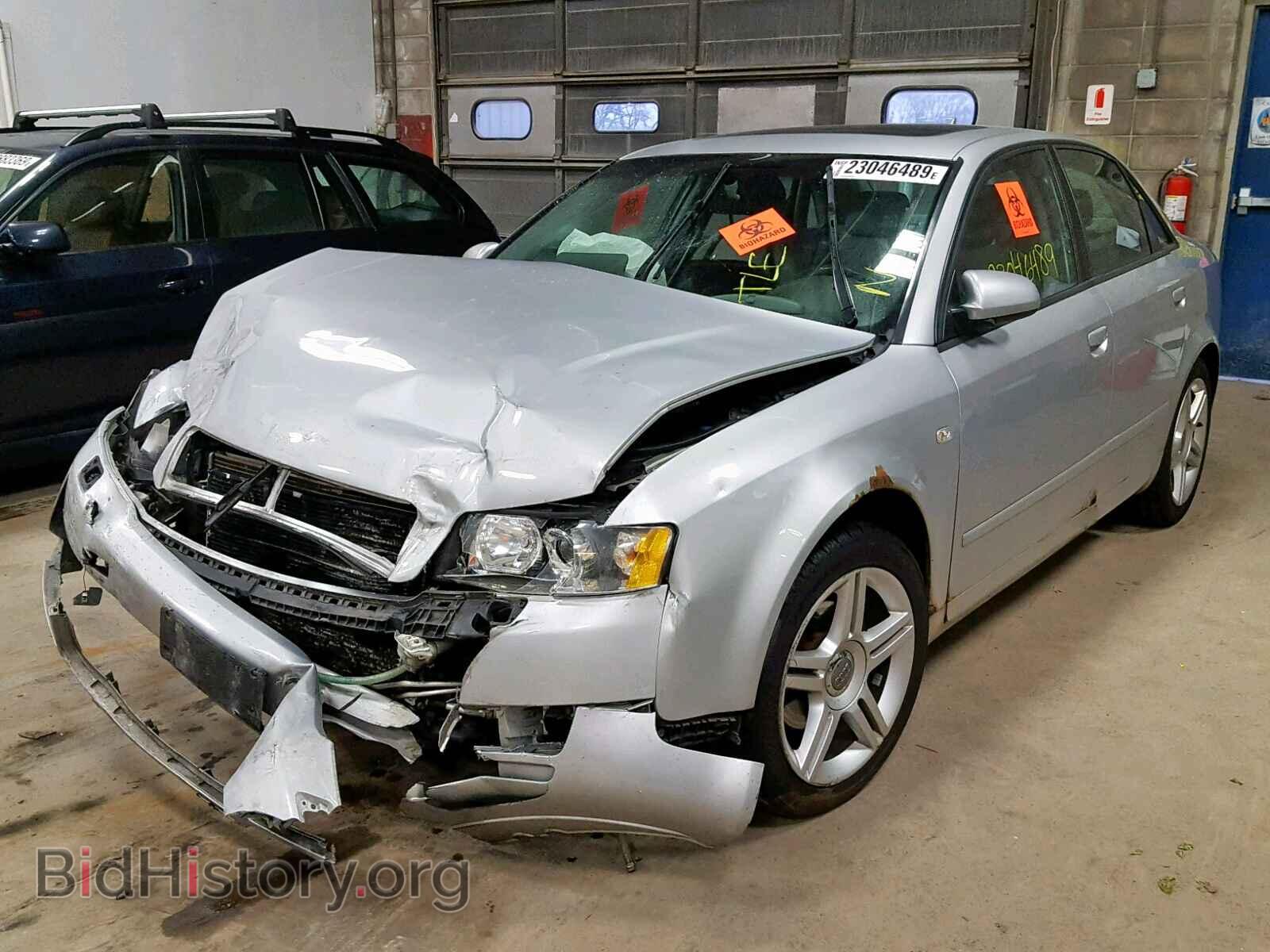 2005 AUDI A4 - VIN: WAULC68E75A115636 - Фото 2