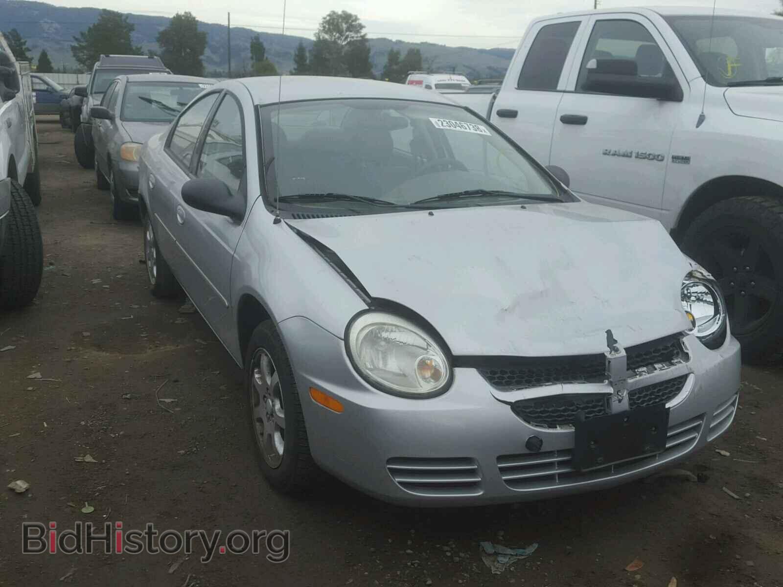 Photo 1B3ES56C35D163483 - DODGE NEON 2005