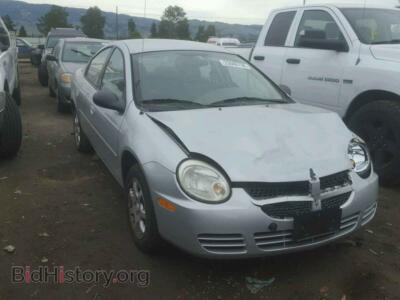 2005 Dodge NEON Neon SXT, серебристый — VIN 1B3ES56C35D163483, Copart