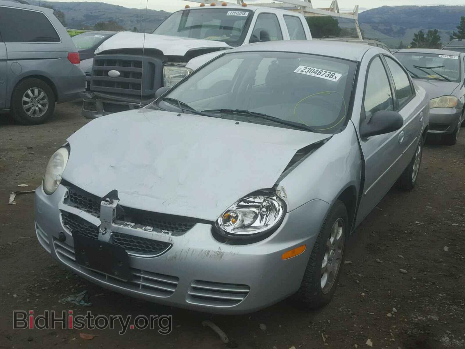 2005 DODGE NEON - VIN: 1B3ES56C35D163483 - Фото 2