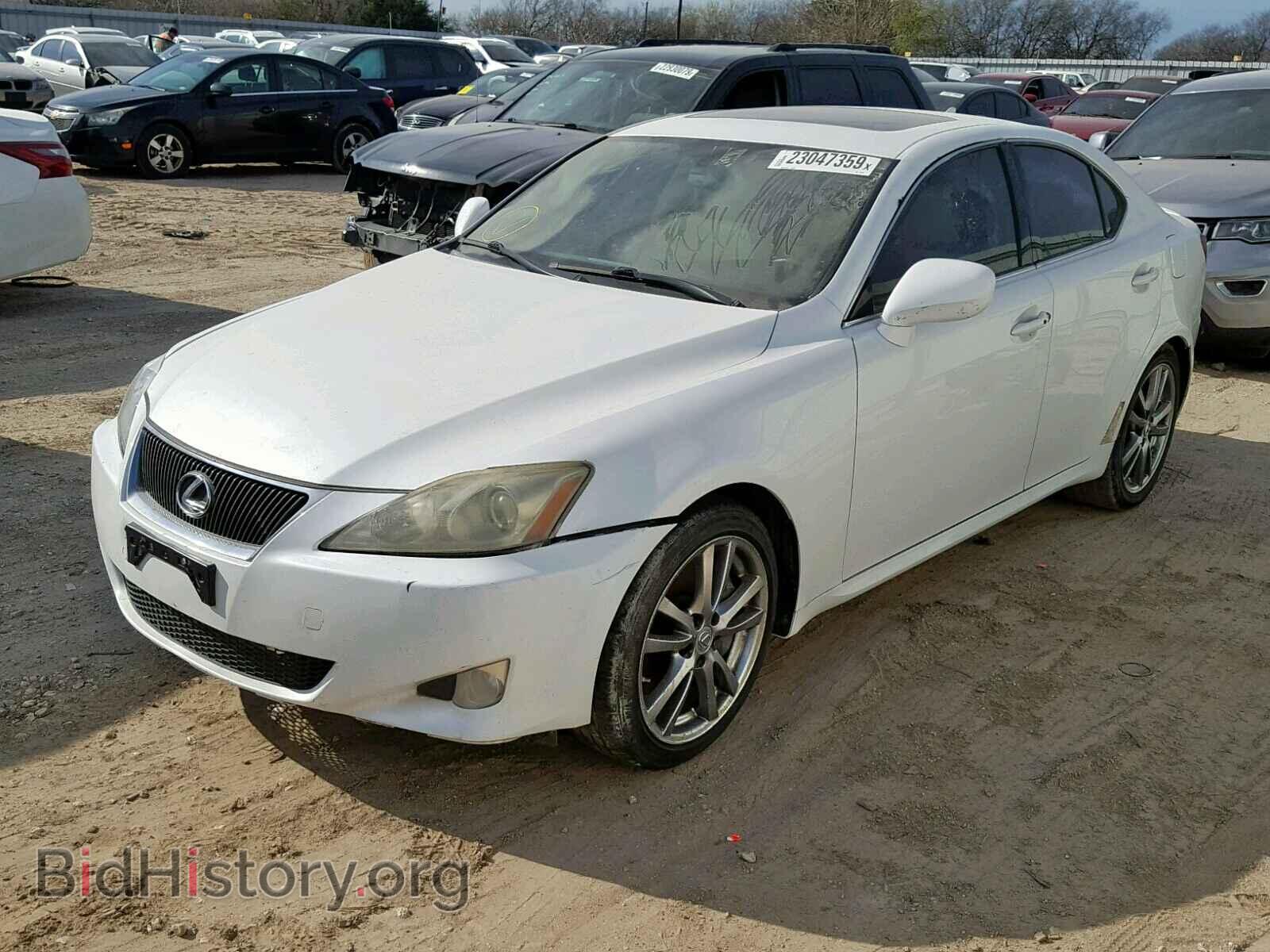2008 LEXUS IS - VIN: JTHBE262585018618 - Фото 2