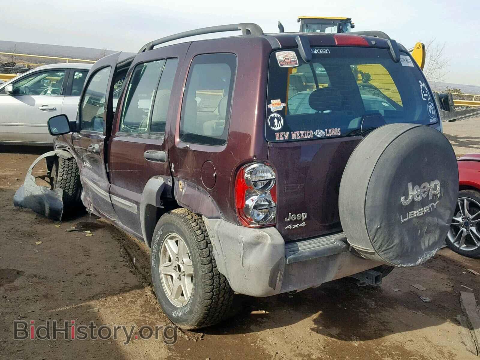 2004 JEEP LIBERTY SP - VIN: 1J4GL48K04W292104 - Фото 3