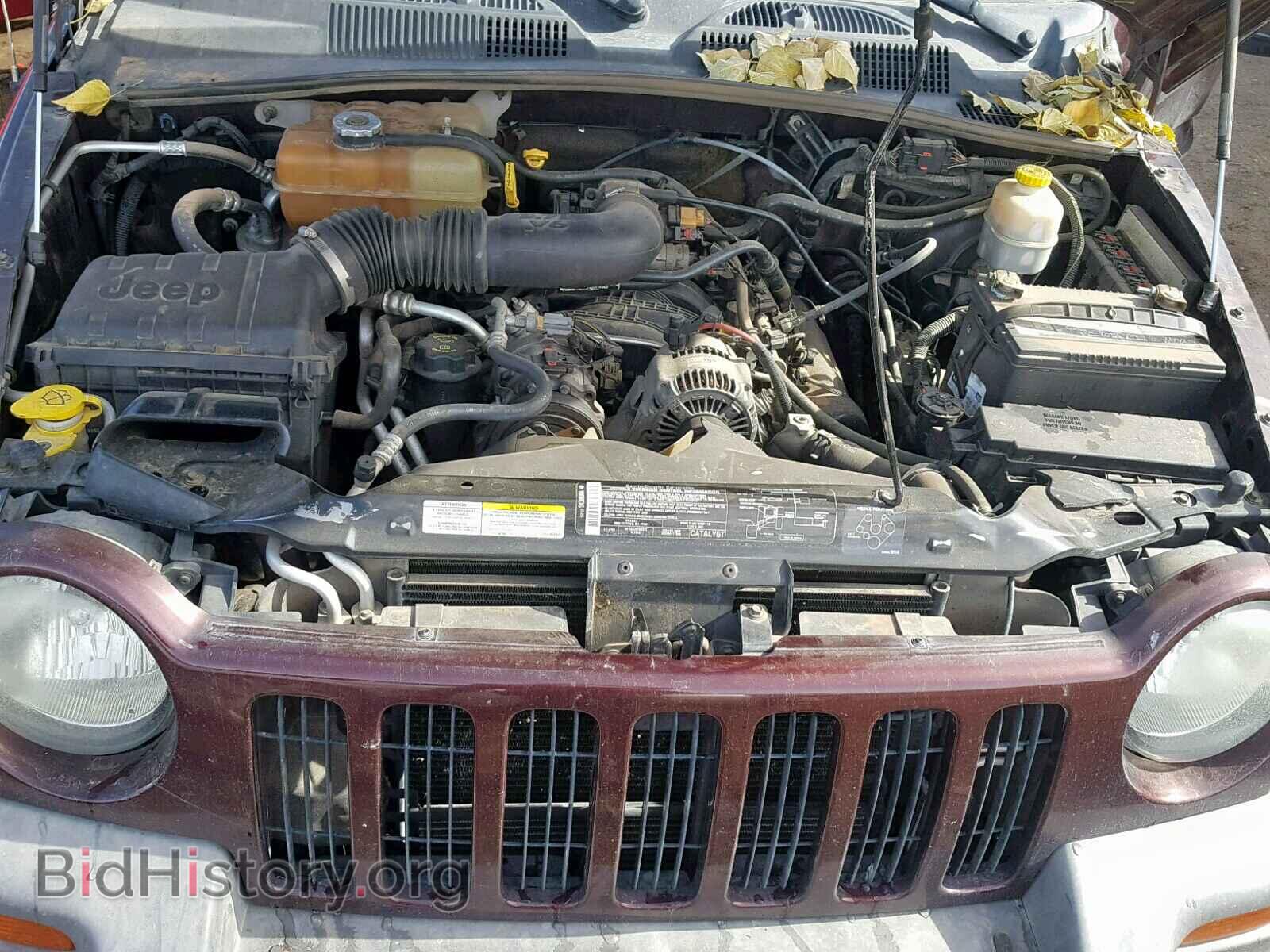 2004 JEEP LIBERTY SP - VIN: 1J4GL48K04W292104 - Фото 7