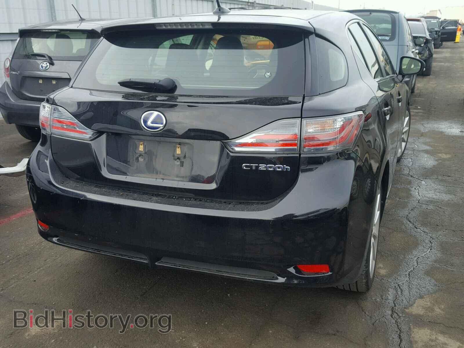 2011 LEXUS CT 200 - VIN: JTHKD5BH3B2033738 - Фото 4