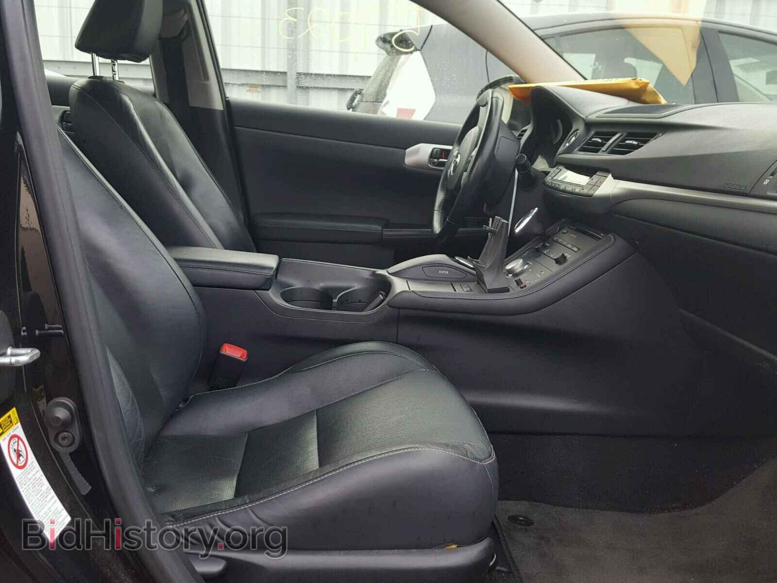 2011 LEXUS CT 200 - VIN: JTHKD5BH3B2033738 - Фото 5