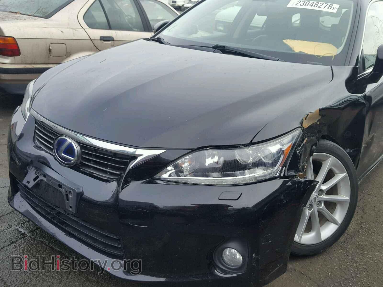 2011 LEXUS CT 200 - VIN: JTHKD5BH3B2033738 - Фото 9