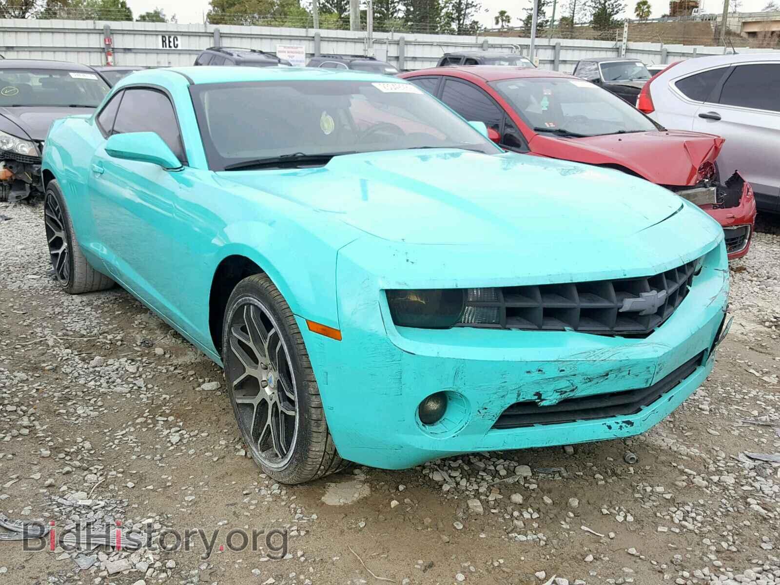 Фотография 2G1FB1E33D9198607 - CHEVROLET CAMARO 2013