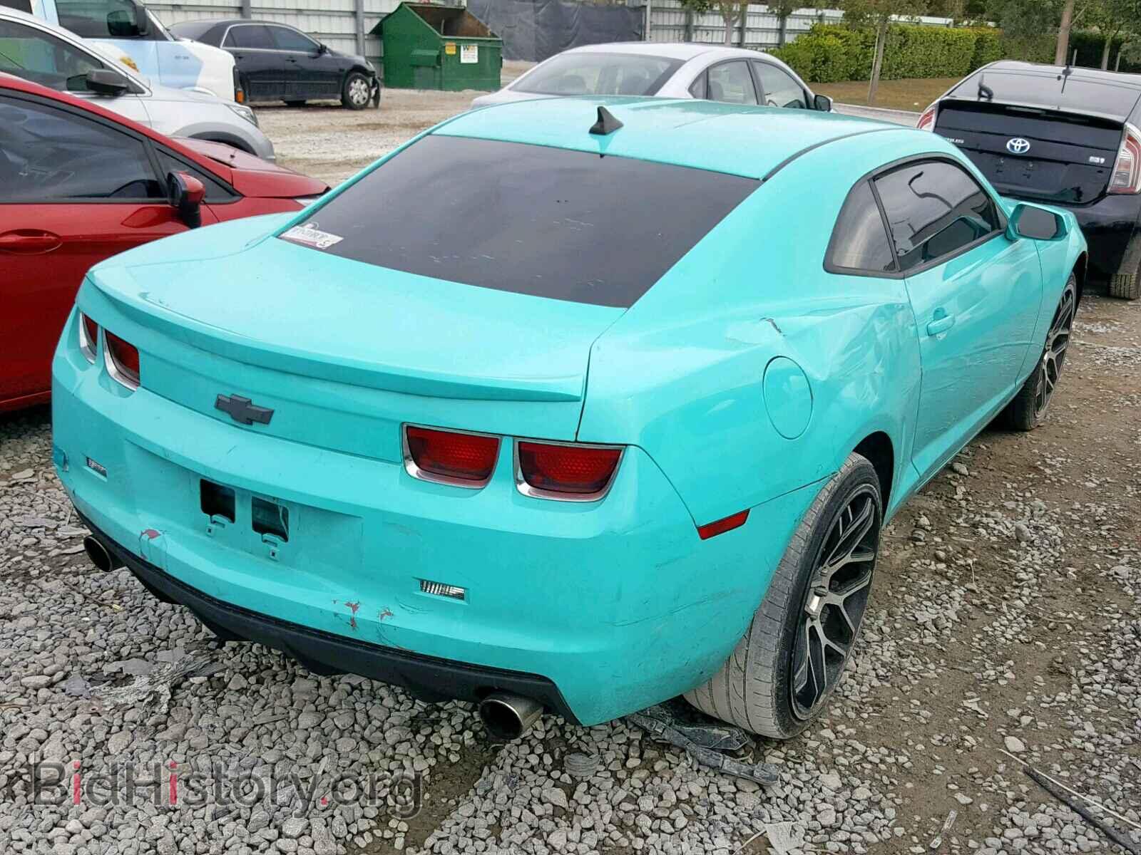 2013 CHEVROLET CAMARO - VIN: 2G1FB1E33D9198607 - Фото 4