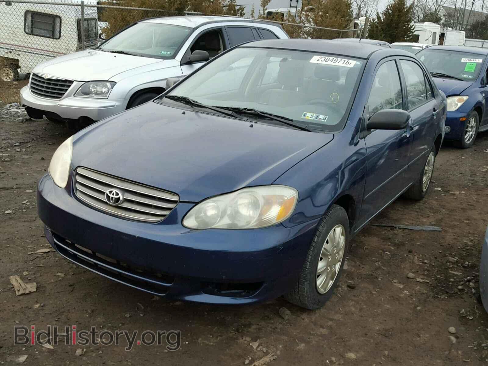 2003 TOYOTA COROLLA - VIN: JTDBR32E130033358 - Фото 2