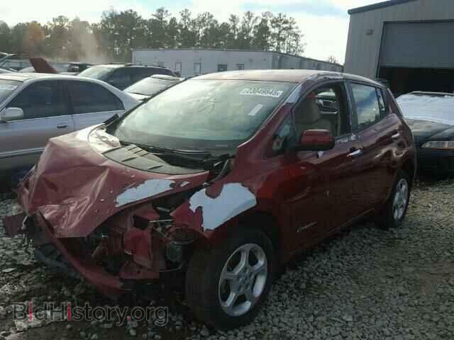 2013 NISSAN LEAF - VIN: 1N4AZ0CP7DC408279 - Фото 2