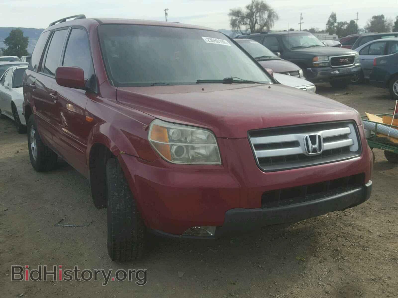 Фотография 5FNYF18716B025542 - HONDA PILOT 2006