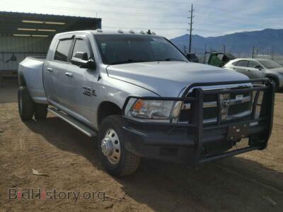 2014 RAM 3500 3500 SLT, серебристый — VIN 3C63RRLL3EG117837, Copart