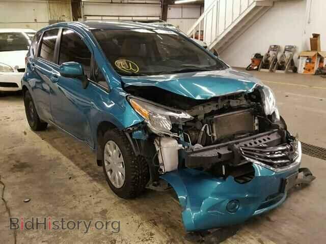 2014 Nissan VERSA Versa Note (VIN 3N1CE2CP8EL363503) — photo 1 of 10, Copart, damage: front end