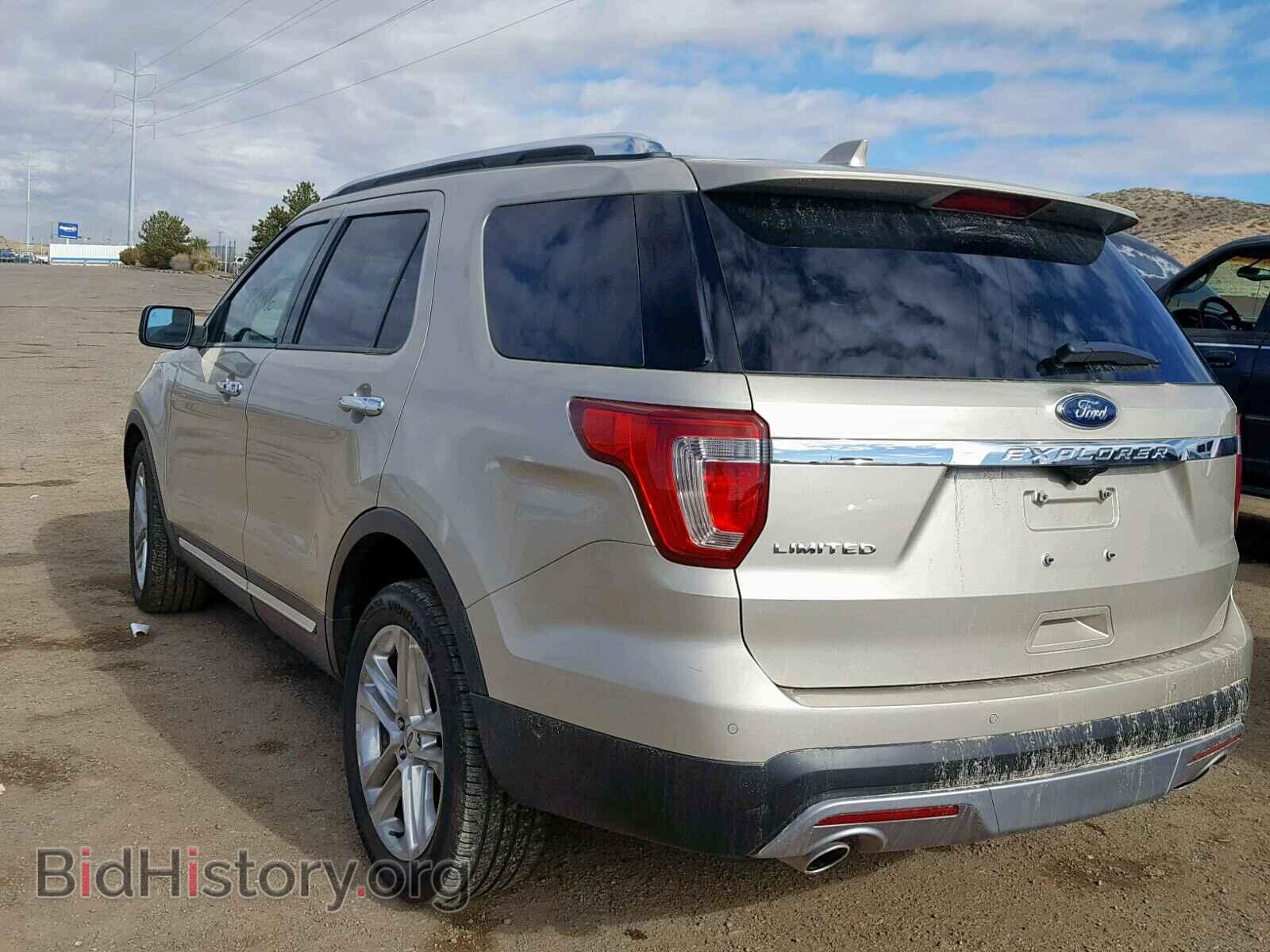 2017 FORD EXPLORER L - VIN: 1FM5K7F83HGD86272 - Фото 3