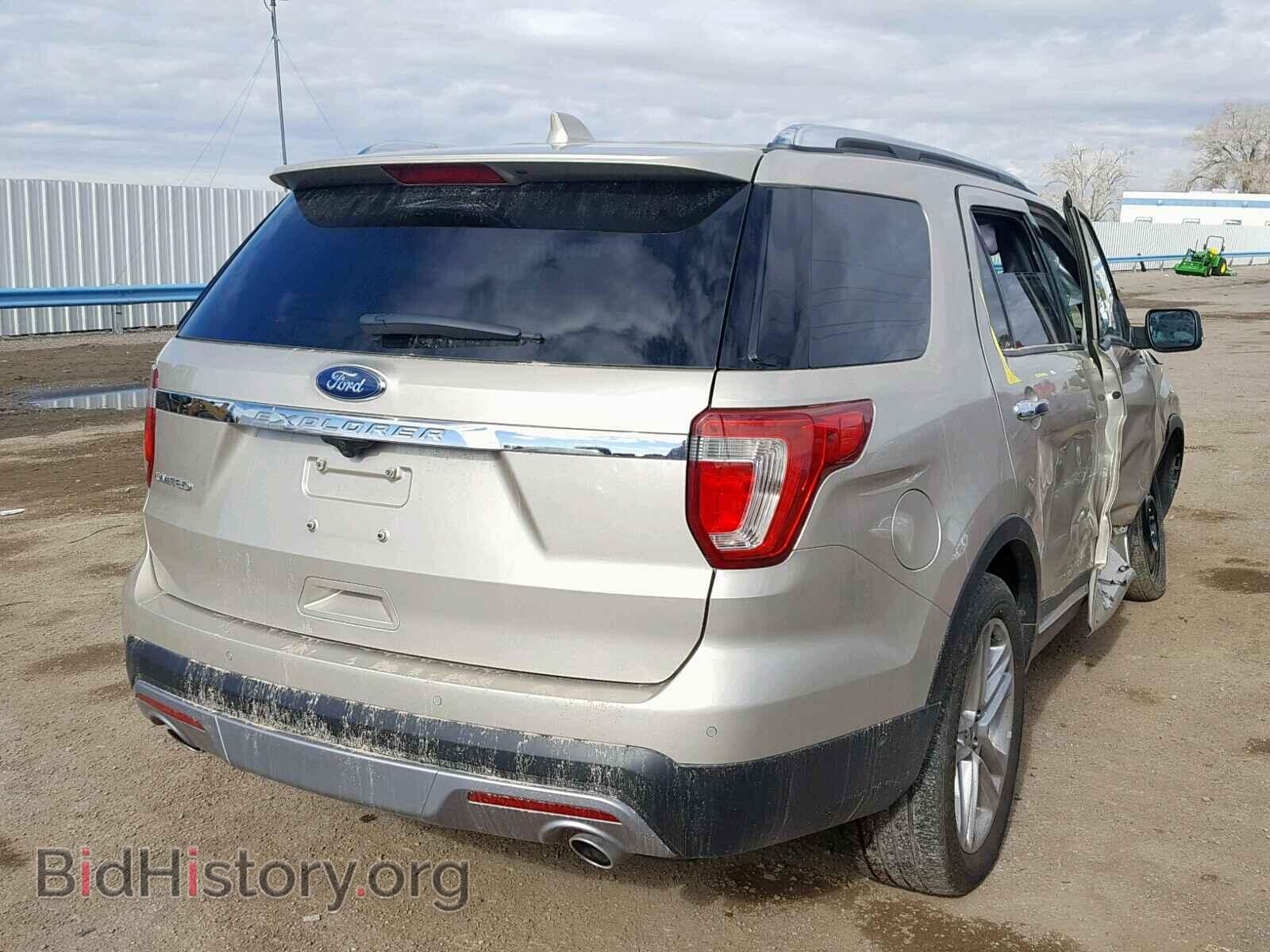 2017 FORD EXPLORER L - VIN: 1FM5K7F83HGD86272 - Фото 4