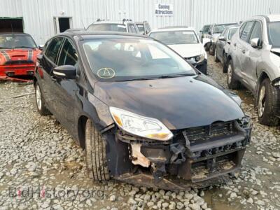 2014 Ford FOCUS SE, черный — VIN 1FADP3K21EL331999, Copart