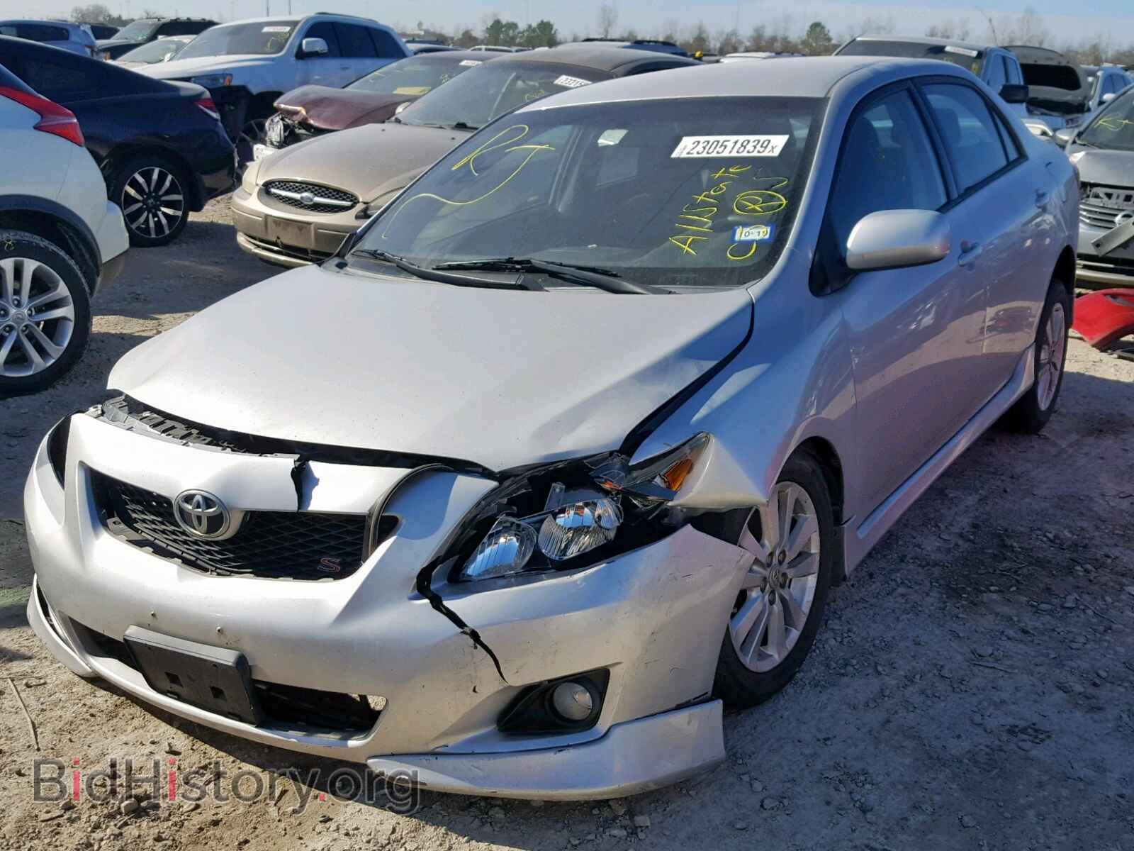 2010 TOYOTA COROLLA BA - VIN: 2T1BU4EE7AC481140 - Фото 2