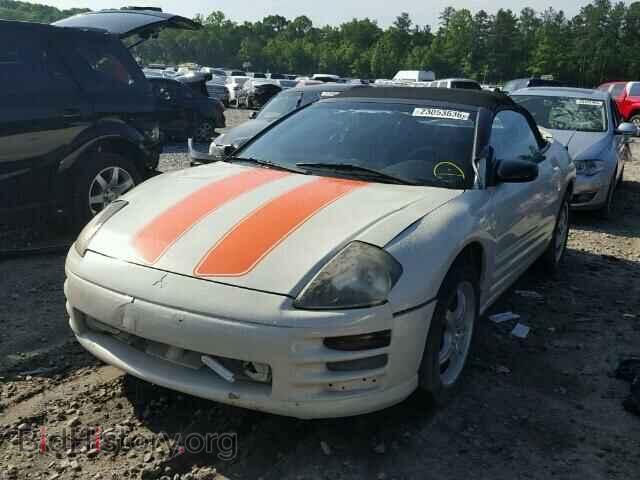 2001 MITSUBISHI ECLIPSE - VIN: 4A3AE85H61E084507 - Photo 2