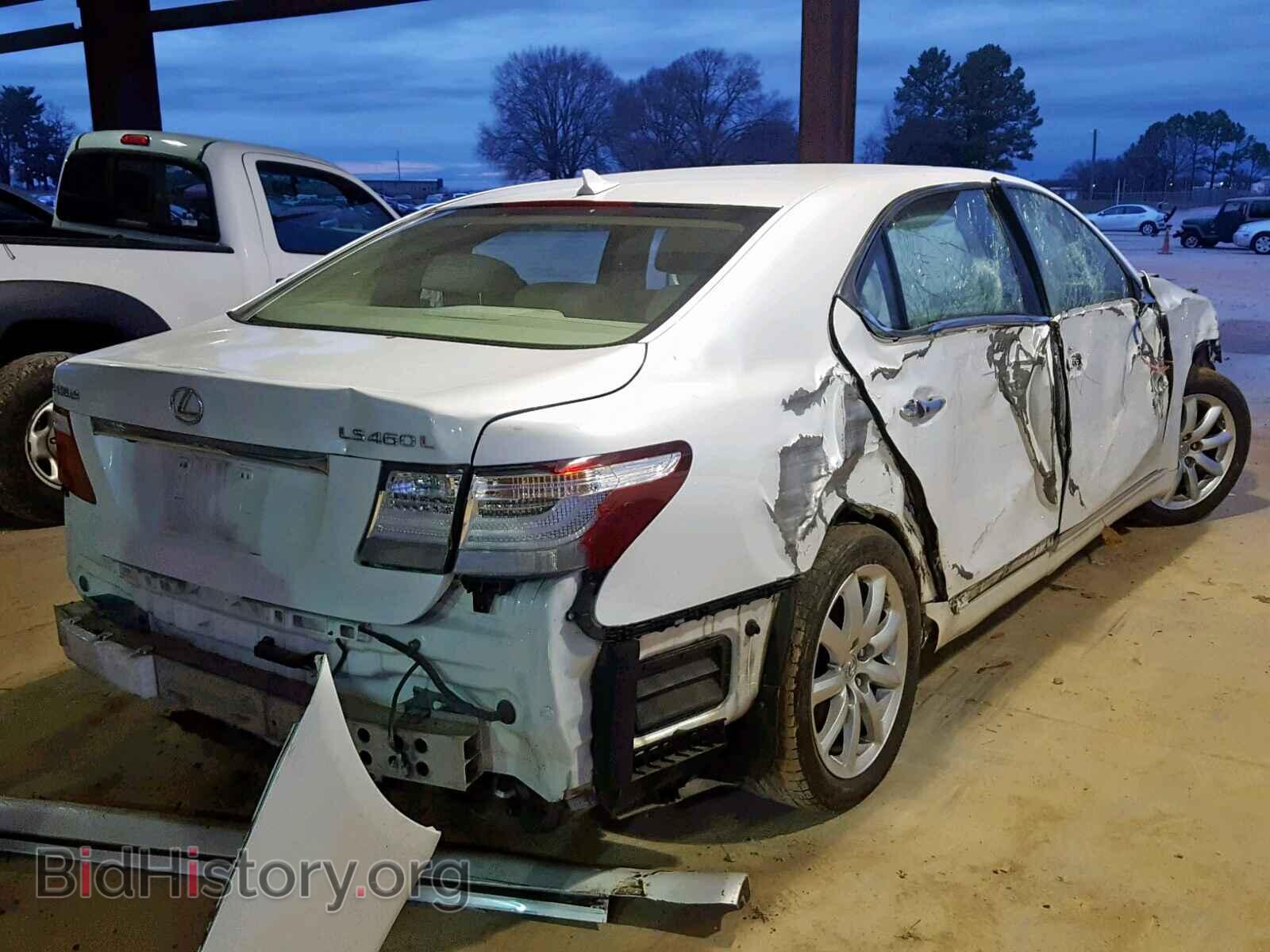 2008 LEXUS LS460 - VIN: JTHGL46F685024941 - Фото 4