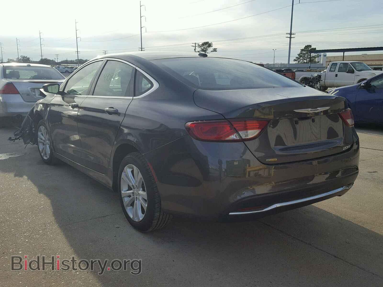2016 CHRYSLER 200 - VIN: 1C3CCCAB9GN136666 - Фото 3