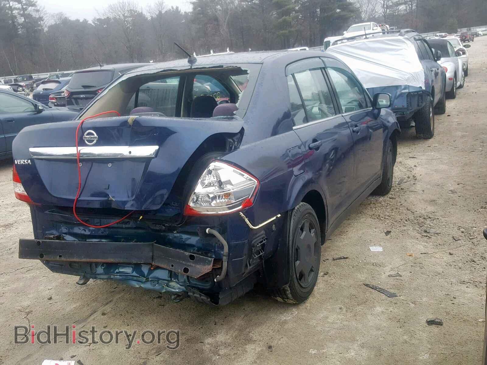 2008 NISSAN VERSA - VIN: 3N1BC11E08L404563 - Фото 4