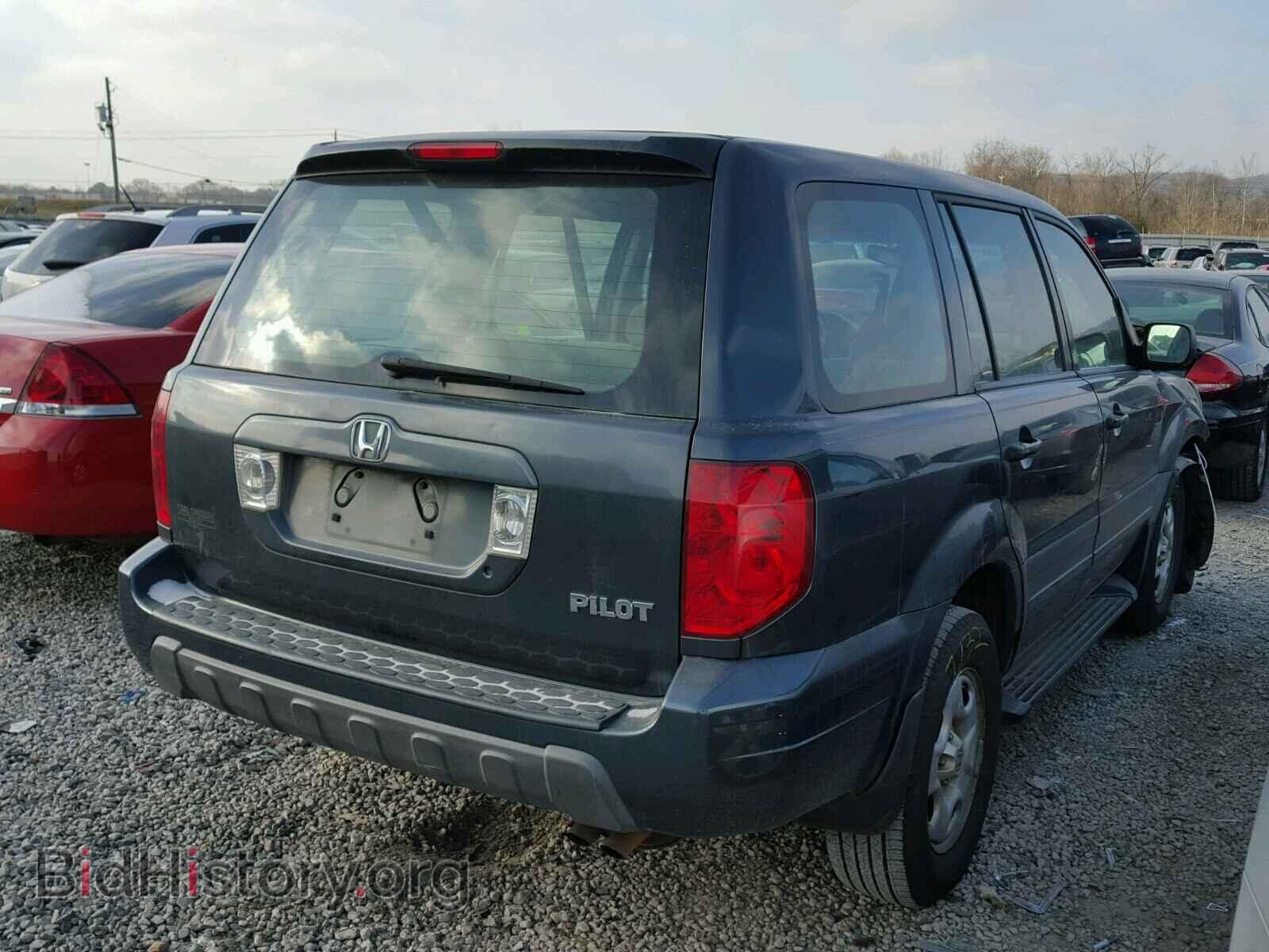 2005 HONDA PILOT - VIN: 2HKYF18105H572586 - Фото 4