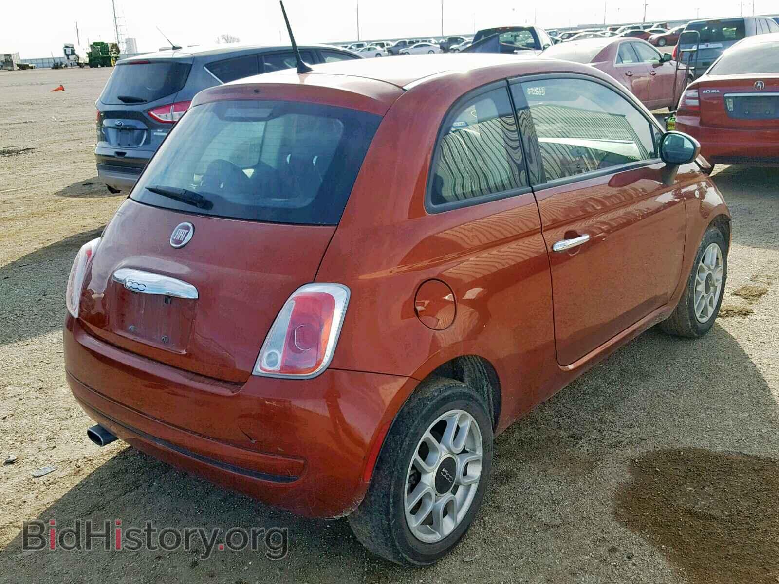 2015 FIAT 500 - VIN: 3C3CFFAR4FT623777 - Фото 4