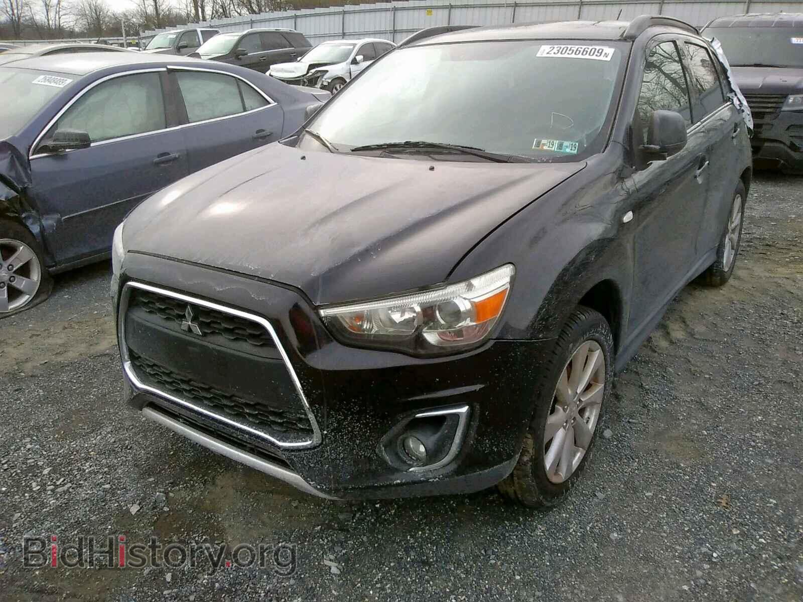 2014 MITSUBISHI OUTLANDER - VIN: 4A4AR4AU2EE032678 - Фото 2