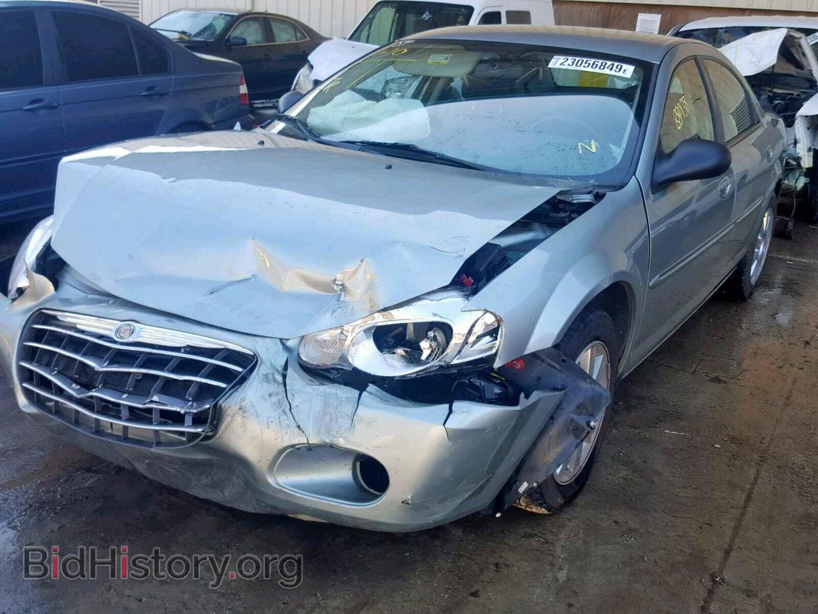 2004 CHRYSLER SEBRING - VIN: 1C3EL66R44N371200 - Фото 2