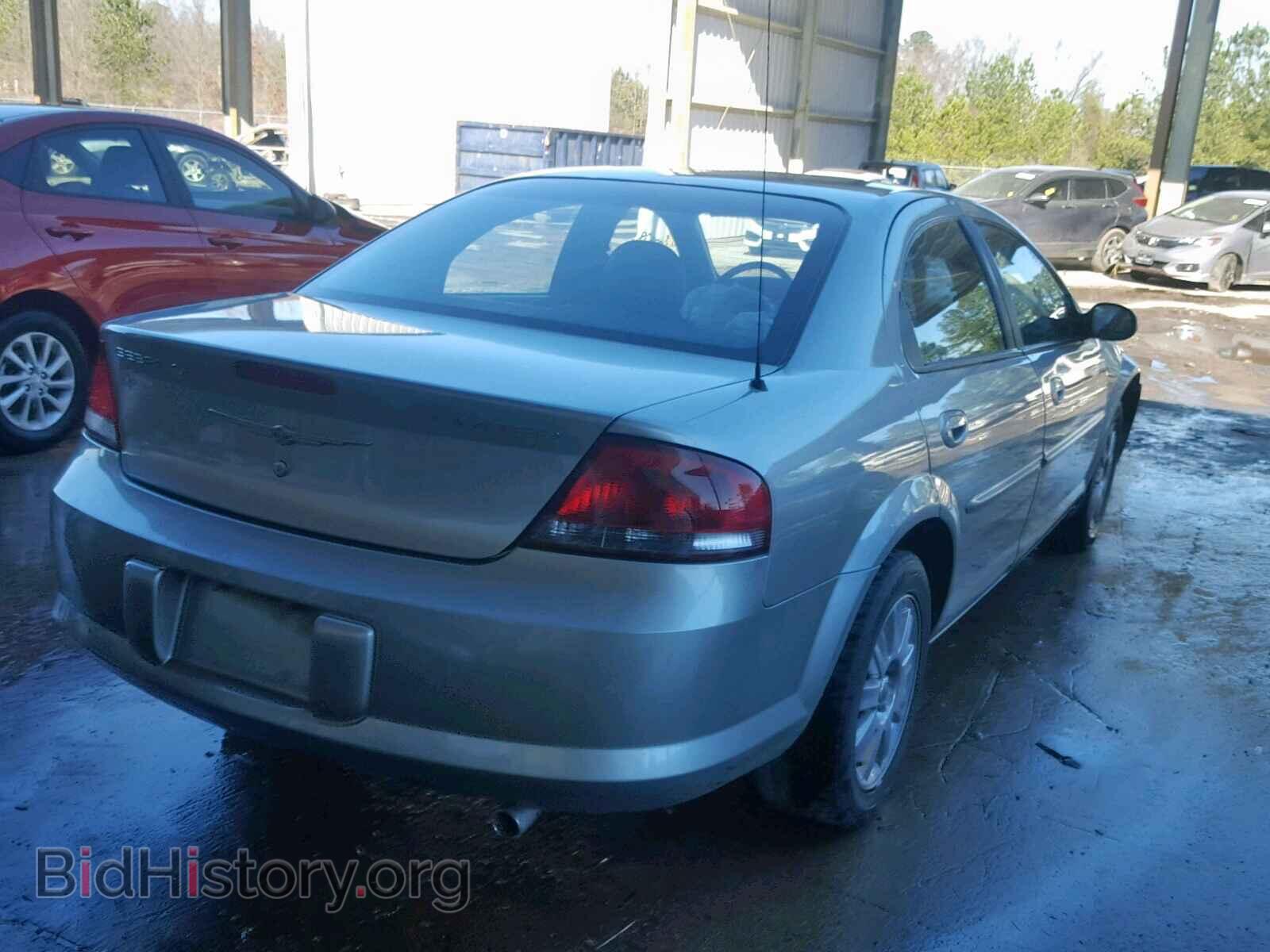 2004 CHRYSLER SEBRING - VIN: 1C3EL66R44N371200 - Фото 4